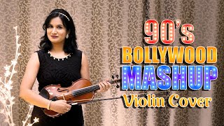 90s Bollywood Mashup Violin Cover Instrumental [upl. by Ettennal]