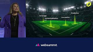 WebSummit Talk quotData quality The lifeblood of AIquot with LogicMonitor CEO Christina Kosmowski [upl. by Alma]