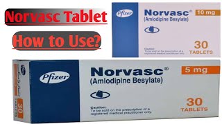 Amlodipine How to Use  Norvasc ® Tablet [upl. by Karole]