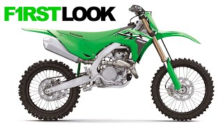 2024 Kawasaki KX450 and KX450X  First Look [upl. by Daitzman]