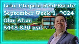 Olas Altas West Ajijic 448830  Lake Chapala Real Estate [upl. by Ayekahs331]