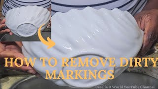 Simple Diy  How To Remove Dirty Markings On Objects diy hack youtube viralvideo [upl. by Boleyn890]