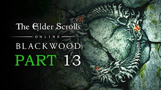 Elder Scrolls Online Blackwood Playthrough  Part 13 Golden Anvil  Gates of Oblivion [upl. by Ainalem628]