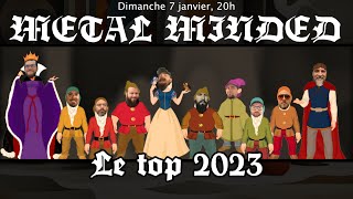 Le top 2023 de Metal Minded [upl. by Ymorej]