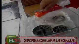 Chefkipedia ¿Cómo limpiar las hornallas [upl. by Hamlin]