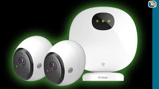 DLink WireFree Security Camera Kit Review [upl. by Alauqahs]