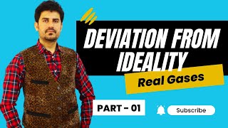 Deviation from ideal behavior PART1 by Dur Chemist  Quetta  Balochistan  Pakistan [upl. by Arihsat]