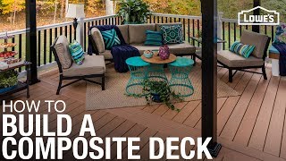 Learn How To Build a Deck with Composite Decking Material [upl. by Acinelav]