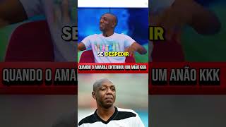 Amaral eterrou um anão kkkk amaral resenhafutebol futebol anao foryou kkkk [upl. by Llenrad]