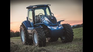 The New Holland Agriculture Methane Powered Concept Tractor Full Version [upl. by Roselani]