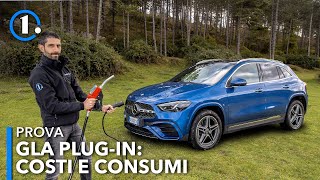 GLA 250e 🇩🇪 La PROVA del nuovo SUV IBRIDO plugin Mercedes [upl. by Aalst]