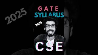 Gate Exam Syllabus 2025  Jitendra Singh shorts gate2025 career engineering gatesyllabus [upl. by Nyrehtak]