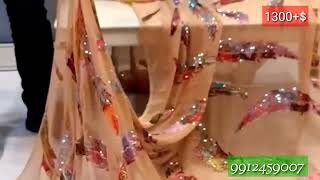 Latest georgette saree with digital printsarvokshidaimondshalf of the market price100quality [upl. by Houghton135]