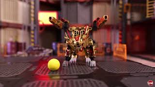 CangToys CYMINI04 Mini Kinglion Razorclaw【Transformers Stop Motion Animation】 [upl. by Moorefield]