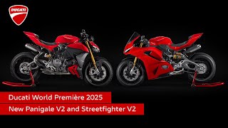 Ducati World Première 2025  Streetfighter V2 amp Panigale V2  Extended Experience [upl. by Honora]