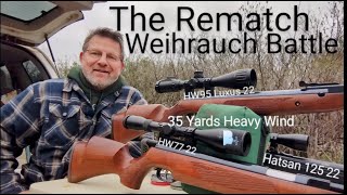 Weihrauch Rematch HW95 Vs HW77 [upl. by Lower]