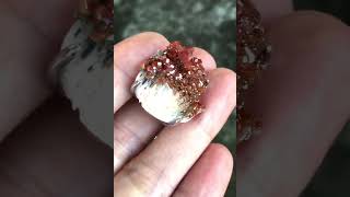 天然石 Vanadinite 褐鉛鉱 鉱物 天然石 原石 指輪 [upl. by Pironi]