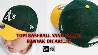 NEW ERA CAP 9FORTY OAKLAND ATHLETICS THE LEAGUE MLB GREEN amp YELLOW [upl. by Etnom129]