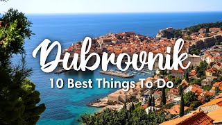 DUBROVNIK CROATIA 2023  10 BEST Things To Do In amp Around Dubrovnik [upl. by Arreip]