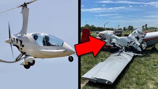 Pilot Makes DEADLY Mistake At Oshkosh Air Show [upl. by Sirromad]