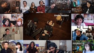 Sasha Death  Attack on Titan Final Season Episode 8 Reaction Mashup [upl. by Anitnas512]