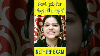 Government job as a professor for physiotherapist ugc exam shorts [upl. by Uyr]