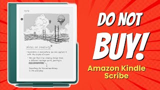 🔥Dont Buy the Kindle Scribe Before Watching THIS 7 Reasons [upl. by Arikaahs730]