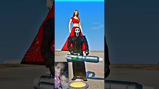 Giant Kamla VS Ghost 😱 Battle GTA V shorts cartoon funny shortsfeed [upl. by Kalbli]