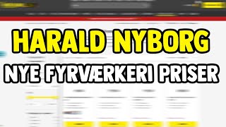 Harald Nyborgs Fyrværkeri Priser Skuffende2425 [upl. by Malo]