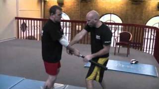 Baseball bat defences  Ricky manetta  mma krav maga [upl. by Qiratla131]