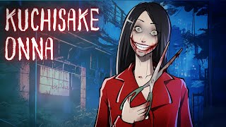 KUCHISAKE ONNA Animated Horror Story  Japanese Urban Legend [upl. by Casey]