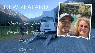 Vlog 8 New Zealand From Wanaka through the glaciers to Arthur Pass [upl. by Htaek885]