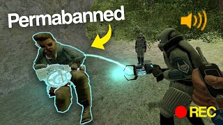 thief steals Moped and gets PERMABANNED  Police RP Gmod [upl. by Damiani]