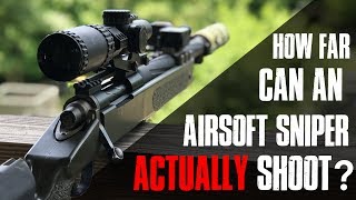 Long Range Airsoft Sniper Rifle  Swamp Sniper [upl. by Ramsdell]