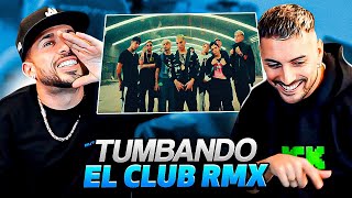 REACCION A TUMBANDO EL CLUB CON DE LA GHETTO [upl. by Nospmoht60]