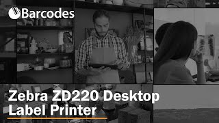 Zebra ZD220 Desktop Label Printer [upl. by Ameline79]