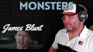 James Blunt  Monsters Official Video REACTION [upl. by Drona]