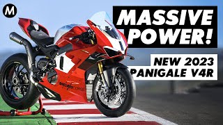 New 2023 Ducati Panigale V4 R Announced EVERYTHING You Need To Know [upl. by Shelley580]