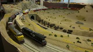 HO Tehachapi Loop Rail Fan Tour Part 2 [upl. by Fortunato]