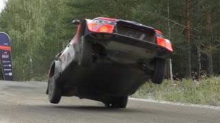 WRC Rally Finland 2024  INSANE JUMPS [upl. by Yraek]