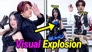 VERSACE Duo Stray Kids’ Hyunjin And aespa’s NingNing Reunite In A Video For A Visual Explosion [upl. by Rodger655]