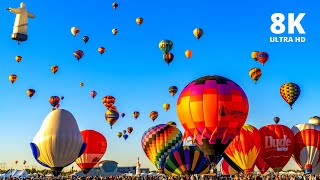 Albuquerque Balloon Fiesta  8K Ultra HD Timelapse [upl. by Savanna]