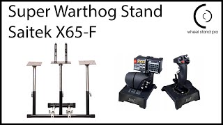 WSP Super Warthog  Saitek X65 F setup video [upl. by Evannia832]