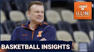 Observations From Illini Basketball Practice Illini Fans Will Enjoy This One  Feagin Out For Year [upl. by Hereld736]