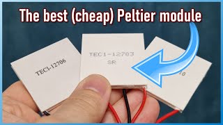 The best cheap Peltier module test 2 [upl. by Sregor]