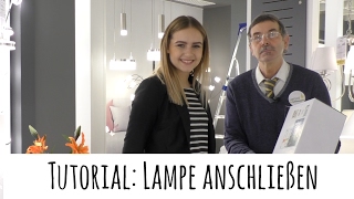 Lampe anschließen mit Lumizil leicht gemacht [upl. by Uball]