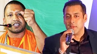 Yogi Adityanath Backs Salman Khan Over Ban on Pakistani Actors [upl. by Milla]