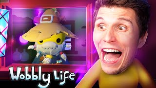 Neues UPDATE Dieser Zauberer zeigt mir jedes GESCHENK in Wobbly Life [upl. by Assirahc735]