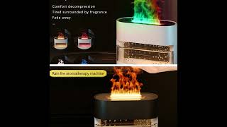 2024 New Products Rain Cloud Fire Humidifier Water [upl. by Haraf]