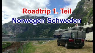 Norwegen Schweden 2018 Teil 1 [upl. by Ennayhs]